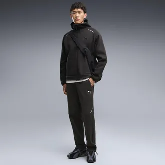 Puma Pantaloni in pile PUMATECH Far InfraRosso da uomo, Abbigliamento, Nero, XXL