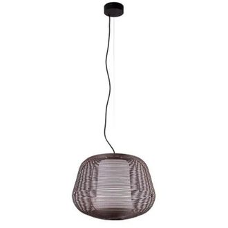 Faro Barcelona Nara L&aacute;mpara Colgante Marr&oacute;n &Oacute;xido 72104-157