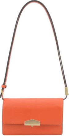 Pourchet Le Petit Shoulder Bag - Dames - Schoudertassen - Oranje - ONE Size - Leer - Tassen