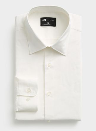 Le 31 Mens Stretch organic cotton shirt Modern fit