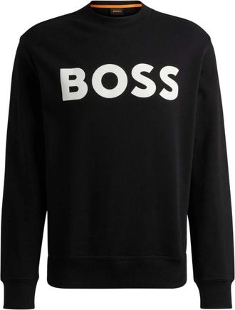 HUGO BOSS We Basic Crew - Heren - Sweatshirts - Zwart - L - Hoodies & sweatvesten