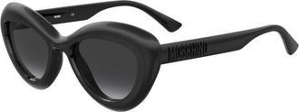 Moschino Grey Shaded Cat Eye Ladies Sunglasses MOS163/S 0807/9O 55