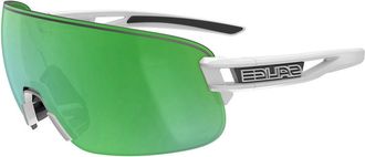 Salice 021 RWX BIANCO/RW VERDE Mens Sunglasses White Size Standard