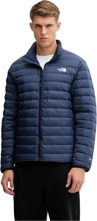 The North Face Klassieke Donsjas - Heren - Ski Jassen - Blauw - M - Leer - Fitness