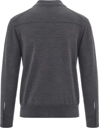 Paolo Pecora Pure Wool Shirt - Gray