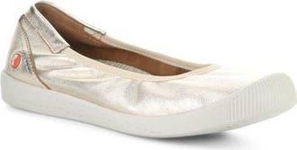 Softinos Ilme Ballet Flat in Champagne at Nordstrom, Size 10-10.5Us
