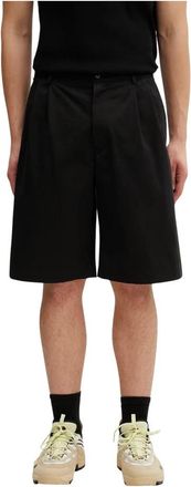 Our Legacy Ponte Shorts - Heren - Korte Broeken - Zwart - XL - Katoen - Korte Broeken