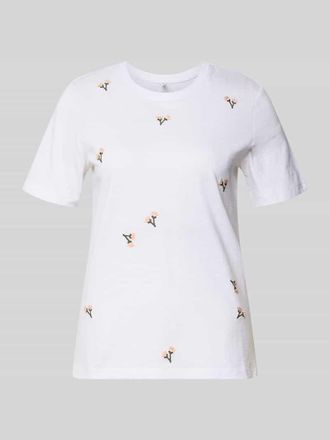 Only Regular Fit T-Shirt aus reiner Bio-Baumwolle Modell KETTY in Weiss, Gr&ouml;&szlig;e XL