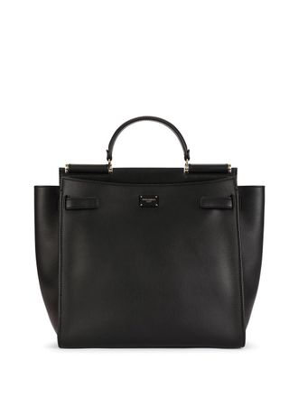 Dolce & Gabbana Borsa a mano con applicazione - Nero