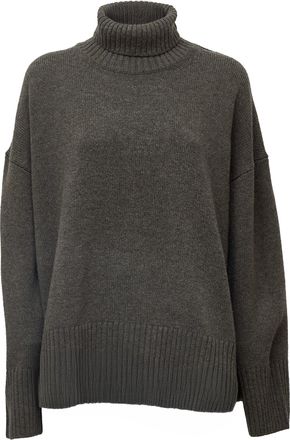 SOEUR William Boxy Oversized Turtleneck Sweater