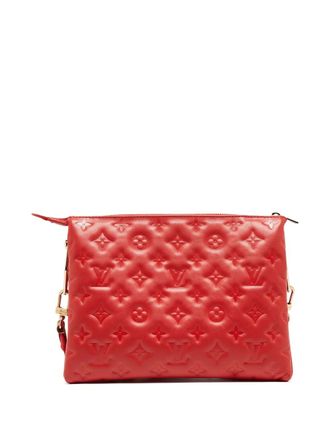 Louis Vuitton Coussing handbag - women - Leather - One Size - Red