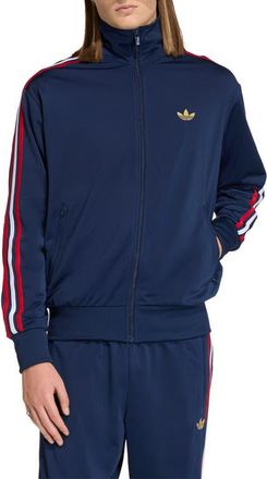 adidas Firebird Track Jacket in Night Indigo/Scarlet/White at Nordstrom, Size Xx-Large