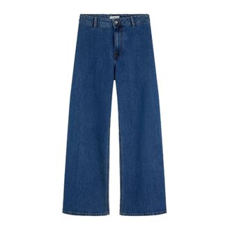 Tommy Hilfiger Jeans, Dames, Blauw, W28 L32, Denim, Rian Wide Leg Jeans