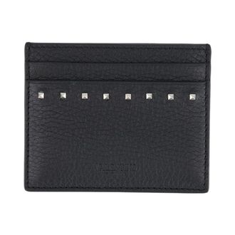Valentino Garavani Heren, Accessoires, Zwart, Maat: ONE Size Leer