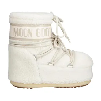 Moon Boot MB Icon Low Fleece - Dames - Schoenen - Wit - Maat: 39 EU Fleece