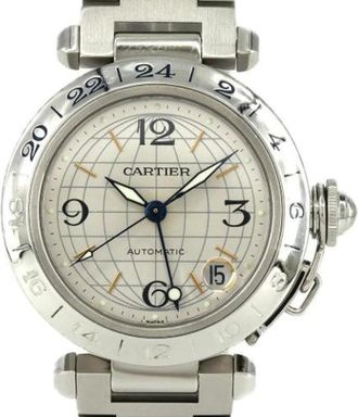 Cartier Pre-owned Vintage Polshorloge - Dames - Vintage Horloges - Wit - ONE Size - Vintage