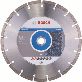 Bosch Disco De Diamante Standard For Stone 300x22,23x3,1x10 Mm 2608602698