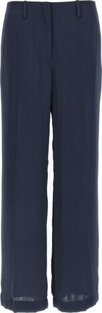 Theory Womens Silk Effect Trousers