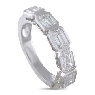 Luxury Bazaar 18K White Gold 2.05ct Diamond Ring ALR-19582