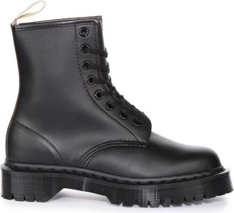 Dr. Martens Chunky Bex Mono Black Enkellaarsjes - Dames - Veterlaarzen - Zwart - 36 EU - Schoenen