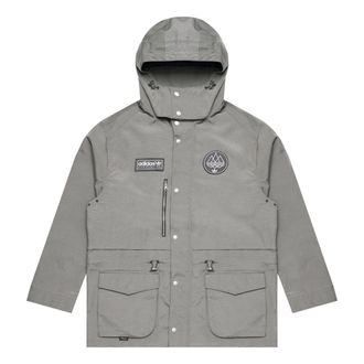 adidas SPZL F.C. Parka Asia Sizing Dove Grey JE6074