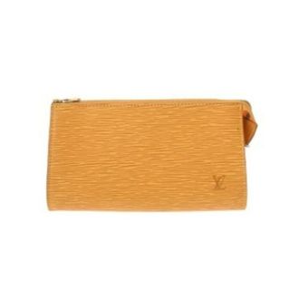 Louis Vuitton Pre-owned Clutches, female, Yellow, Size: ONE SIZE Pre-owned Pochette Pouch