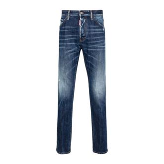 Dsquared2 Heren, Jeans, Blauw, Maat: L Katoen