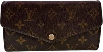 Louis Vuitton Pre-owned Portafoglio Lungo Monogram (bi-fold) - - Pre-owned - Uomo - Marrone - ONE SIZE
