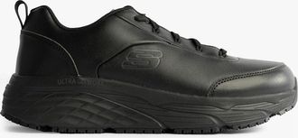 Skechers Mens Skechers MAX CUSHIONING ELITE SR-FILCH Mens Workwear Trainers Black - Size: 10.5