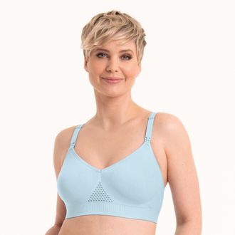 Anita Still-BH ANITA MATERNITY Seamless, Damen, Gr. XXL, N-Gr, gr&uuml;n (mint), Stoff, Obermaterial: 92% Polyamid, 8% Elasthan, clean, matt, unifarben, Basic, n