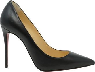 Christian Louboutin Schoenen, Dames, Zwart, 35 EU, Leer, Kate 100 Pumps