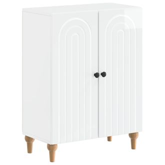 vidaXL Armario De Almacenamiento Para Ba&ntilde;o Alkmaar Blanco Brillante Vidaxl