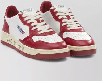 Autry medalist low sneakers contrast sole design