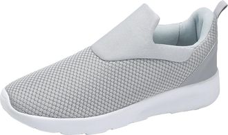 Generic Trainers Mens Summer Sports Shoes Mesh Breathable Lightweight Walking Shoes Trainers Thick Sole Jogging Shoes Comfortable Outdoor Shoes Slip Shoes Run