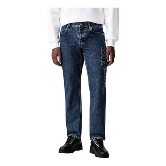 Karl Lagerfeld Rechte jeans - Heren - Jeans - Blauw - Maat: W33 L32 Katoen