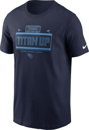 Nike Tennessee Titans Local Essential Nike Mens NFL T-Shirt in Blue | N19941S8F-7MT