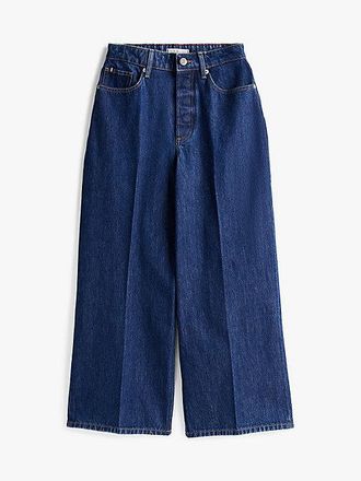 Tommy Hilfiger Adaptive High Rise Wide Leg Ankle Jeans