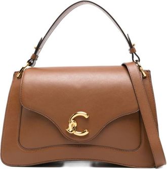 Coccinelle Brown Leather Satchel