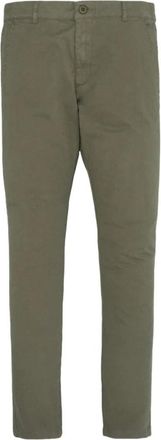 Schott NYC Chinos - Heren - Chinos - Groen - W30 - Katoen - Broeken
