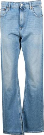 Replay Klassieke jeans met elastaanmix - Dames - Bootcut Jeans - Blauw - W29 - Katoen - Jeans