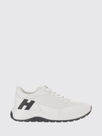 Hogan Sneakers Hi-Light in pelle di vitello liscia con logo H tono su tono