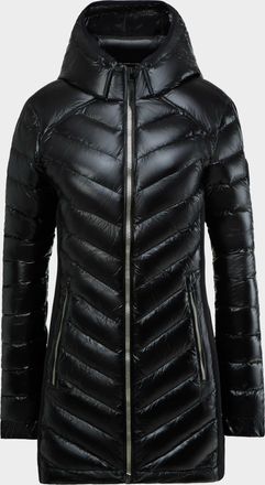 Rudsak Cosette Womens Glossy Quilted Light Down Jacket