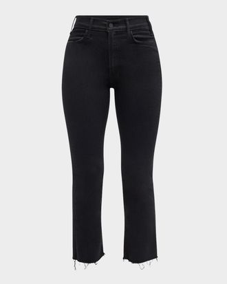 Mother Lil & apos; Hustler Ankle Fray Jeans