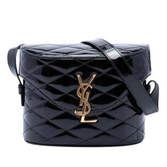 Saint Laurent Pre-owned The June Box Shoulder Bag - Dames - Pre-owned - Zwart - Maat: ONE Size Leer