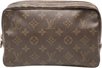 Louis Vuitton Pre-owned Clutches, female, Brown, Size: ONE SIZE Pre-owned Fabric Clutch