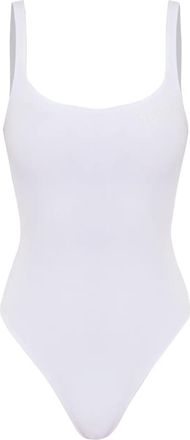 Moschino Body con scollo quadrato - Bianco