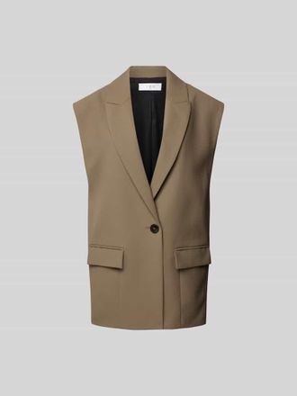 Iro Weste mit Woll-Anteil in Khaki, Gr&ouml;&szlig;e 36