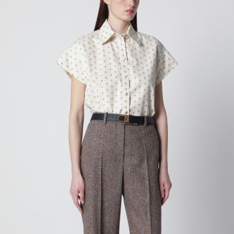 Valentino Short-sleeved floral shirt