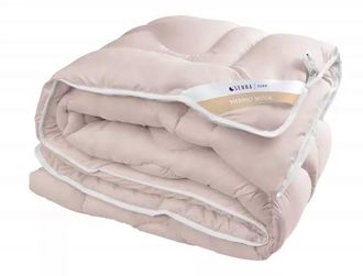 OEM Edred&oacute;n Para Todas Las Estaciones 155x200 Lana Merino Senna Home Rosa