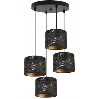 OEM L&aacute;mpara Colgante, L&aacute;mpara De Techo, Pantalla, Patr&oacute;n Dorado